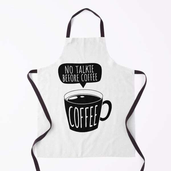 Item preview, No Talkie Before Coffee sticker, Funny Coffee Lover sticker, Funny Caffeine Lover designed and sold by SlocifieShop.