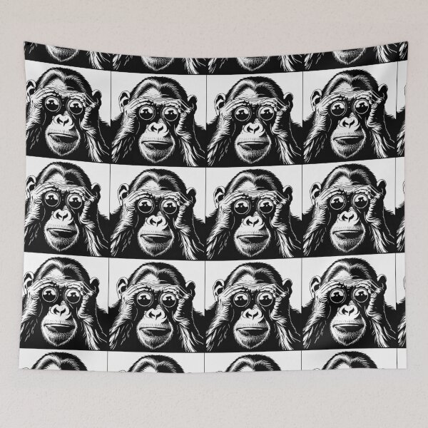 Item preview, What does the monkey see? designed and sold by Harry Wibier.
