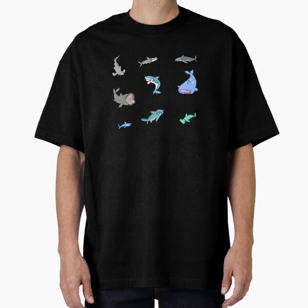 Item preview, sharks designed and sold by TeaBag114.