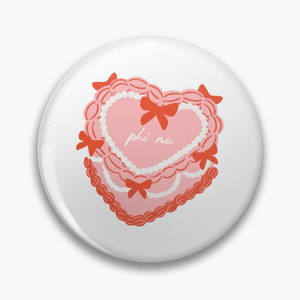 Item preview, Phi Mu Vintage Cake designed and sold by JuliannaBrooks.