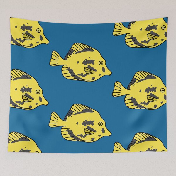 Item preview, Koi Zebrasoma Tang designed and sold by Leapingdoe.