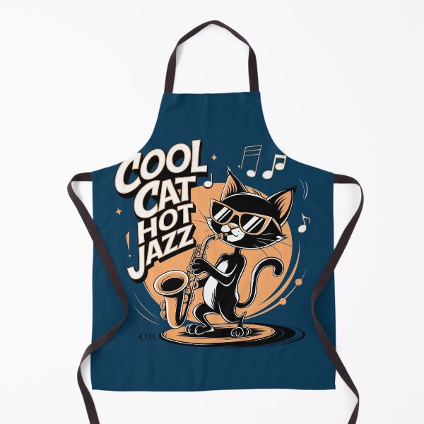 Item preview, Cool Cat Hot Jazz  designed and sold by Situstshirts.