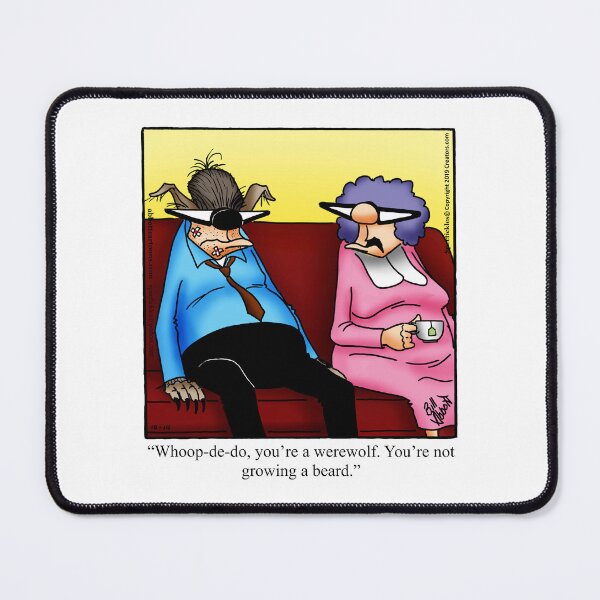 Item preview, Funny Spectickles Halloween Werewolf Cartoon designed and sold by abbottoons.