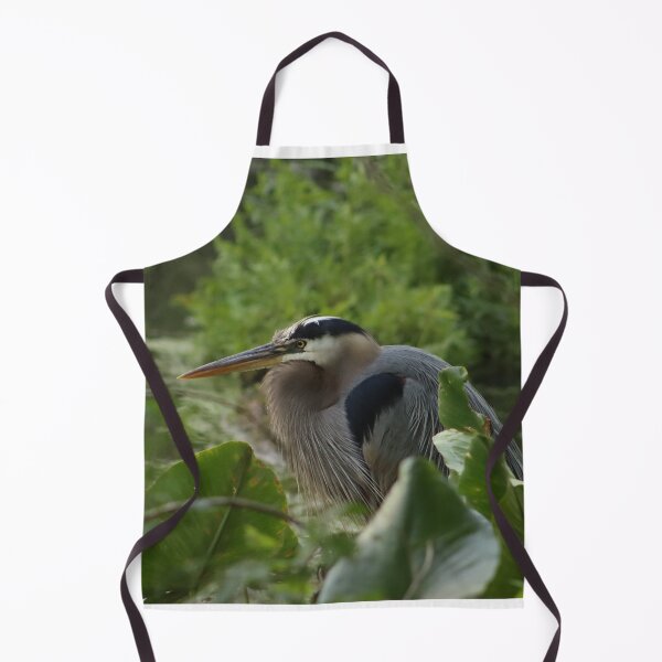 Item preview, Blue Heron Hiding in Greenery designed and sold by Jacobs-Media.
