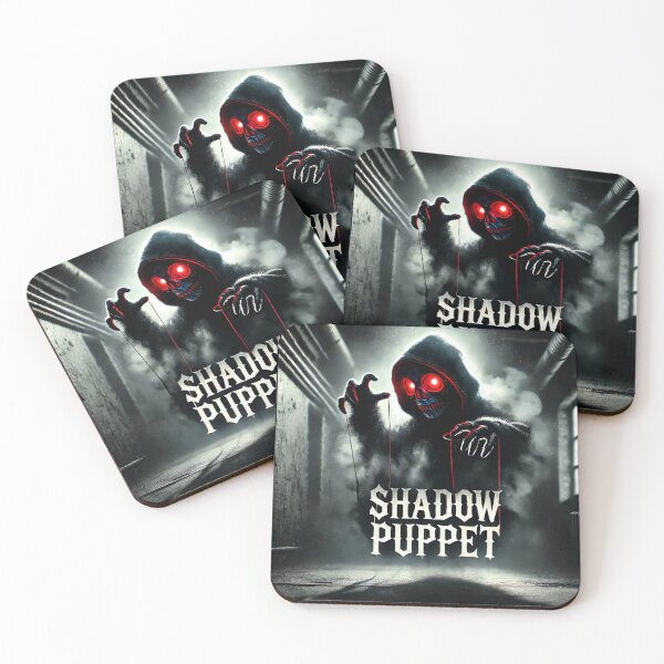 Item preview, Haunting Shadow Puppet with Dark Hooded Figure designed and sold by Pattamo1.