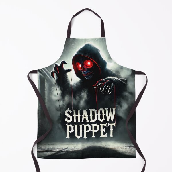 Item preview, Haunting Shadow Puppet with Dark Hooded Figure designed and sold by Pattamo1.