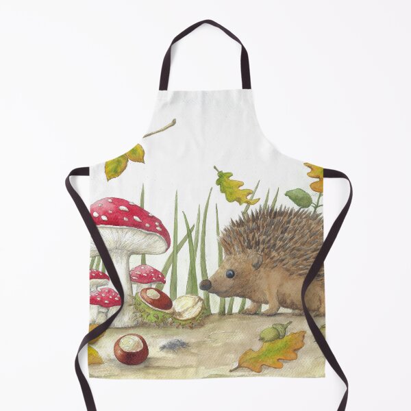 Item preview, Hedgehog in the autumn forest designed and sold by Sandra Steinke.