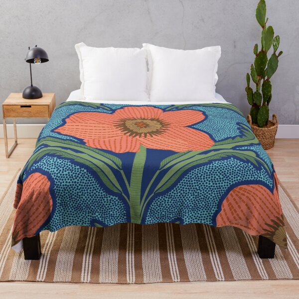 Item preview, Poppy-Passionfruit Orange- Arte Nouva Palette designed and sold by Annette Chabidon Studio.