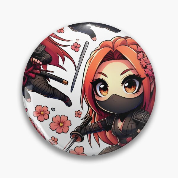 Item preview, Hot Chibi ninja pattern 26.0 designed and sold by StickyGuys.
