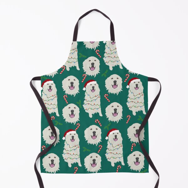 Item preview, Christmas Great Pyrenees Green Pattern designed and sold by KantstandyaC.