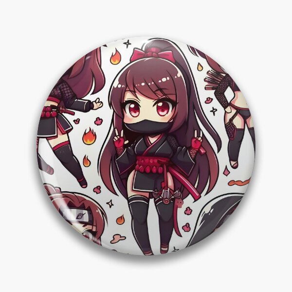 Item preview, Hot Chibi ninja pattern 27.0 designed and sold by StickyGuys.