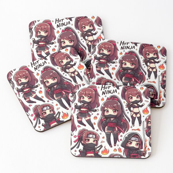 Item preview, Hot Chibi ninja pattern 27.0 designed and sold by StickyGuys.