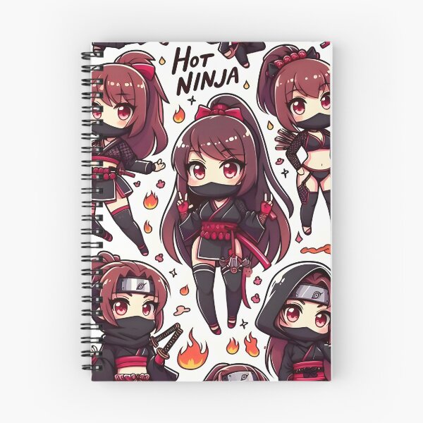 Item preview, Hot Chibi ninja pattern 27.0 designed and sold by StickyGuys.