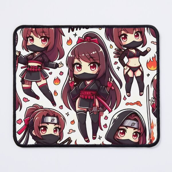 Item preview, Hot Chibi ninja pattern 27.0 designed and sold by StickyGuys.