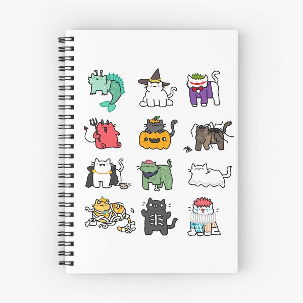 Item preview, spooky scary cats designed and sold by TeaBag114.