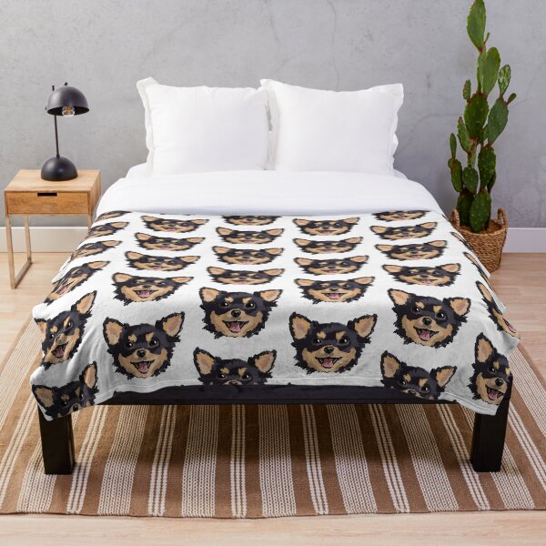Item preview, Happy Chihuahua face designed and sold by Katie Batchelor.