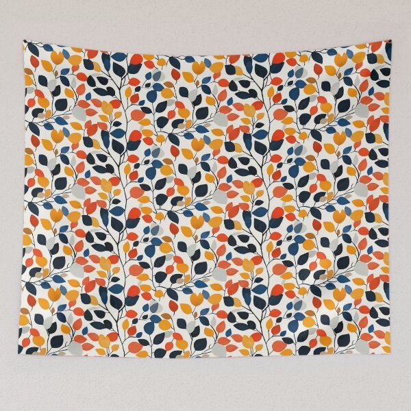 Item preview, Simple Multicolor Leaves Pattern designed and sold by sheprint.