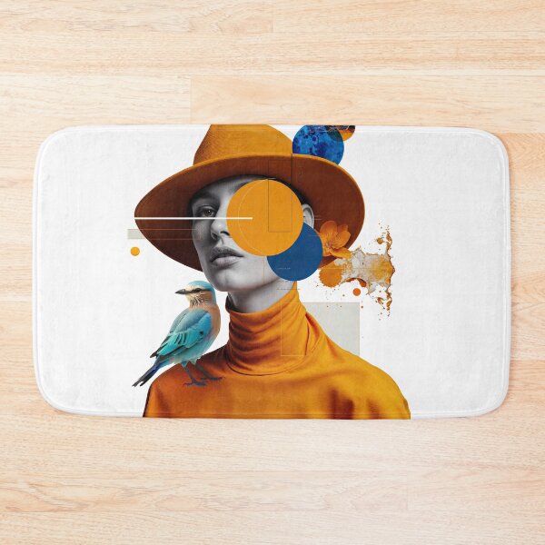 Item preview, Collage Wall Art T-shirt Design: Yellow Hat designed and sold by ForeverPrintsOK.