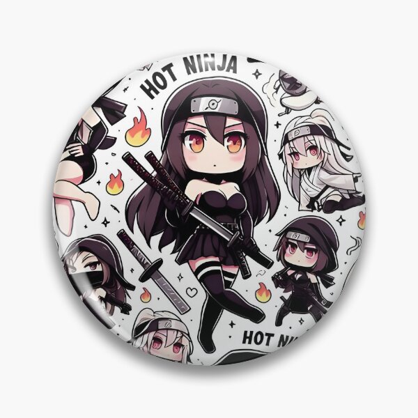 Item preview, Hot Chibi ninja pattern 28.0 designed and sold by StickyGuys.