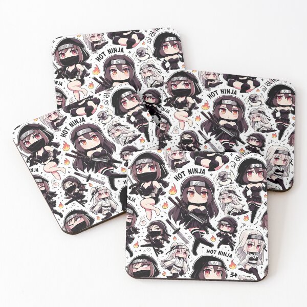 Item preview, Hot Chibi ninja pattern 28.0 designed and sold by StickyGuys.