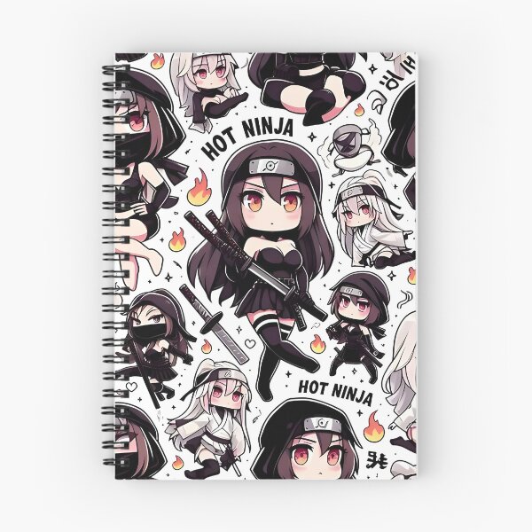 Item preview, Hot Chibi ninja pattern 28.0 designed and sold by StickyGuys.