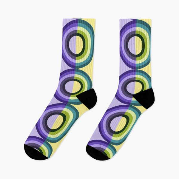 Item preview, Beautiful violet, green colorful stripes. Colorful modern abstraction pattern. designed and sold by mikistudio.