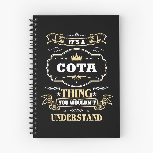 Artikelvorschau, Es ist eine Cota-Sache, die Sie nicht verstehen würden. Cota-Namensshirt entworfen und verkauft von Zanden-zo.