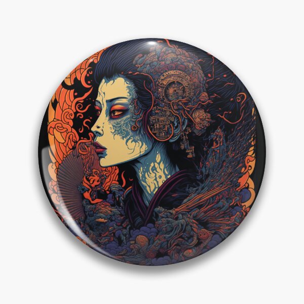 Item preview, The Oiran Sorcerer designed and sold by patternshoprad.