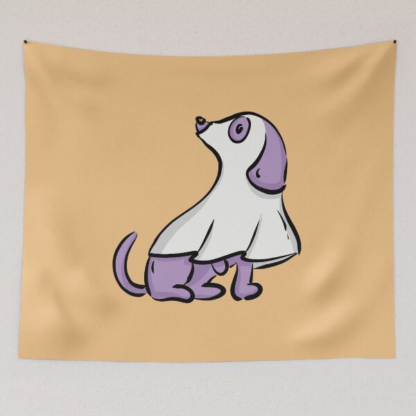 Item preview, Halloween Ghost Dachshund designed and sold by Alexandra Jones.
