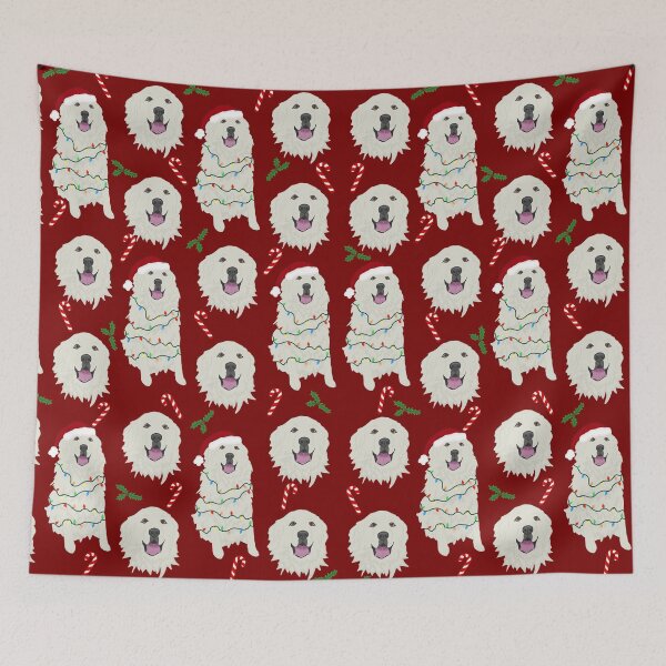 Item preview, Christmas Great Pyrenees Pattern designed and sold by KantstandyaC.
