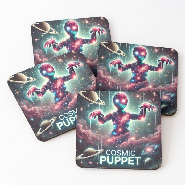 Item preview, Galactic Cosmic Puppet with Starry Universe Design designed and sold by Pattamo1.