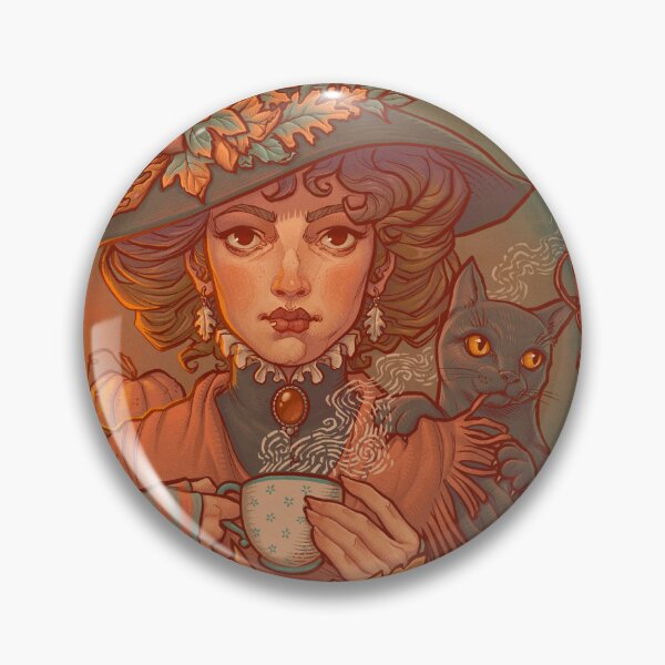 Item preview, AUTUMN WITCH designed and sold by medusadollmaker.