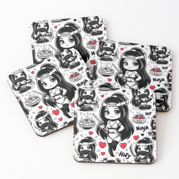 Item preview, Hot Chibi ninja pattern 29.0 designed and sold by StickyGuys.