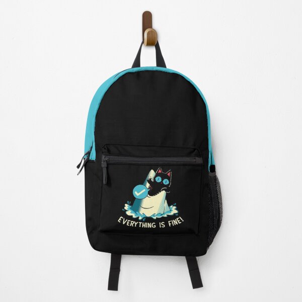 Item preview, Everything is Fine! Cat by Tobe Fonseca designed and sold by Tobe Fonseca®.