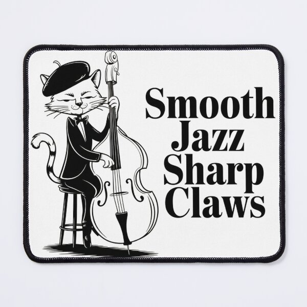 Item preview, Smooth Jazz Sharp Claws designed and sold by Situstshirts.