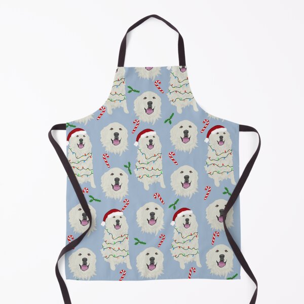 Item preview, Christmas Great Pyrenees Blue Pattern designed and sold by KantstandyaC.