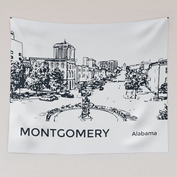 Item preview, Montgomery Alabama designed and sold by Lakeric Cityscapes.