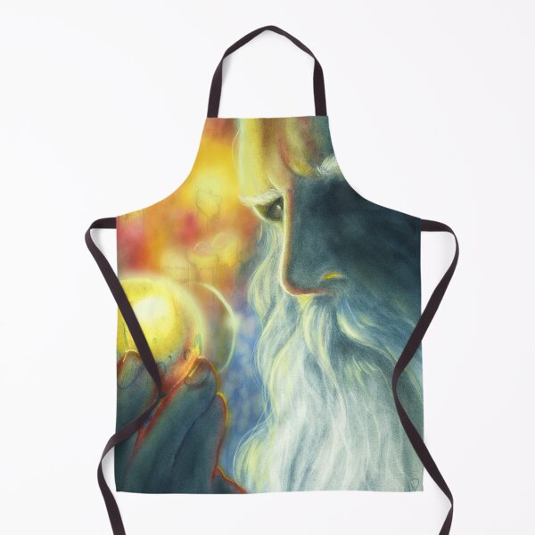 Item preview, Future Hidden - Wizard Gazing into Crystal Ball designed and sold by Tiffany Toland-Scott.