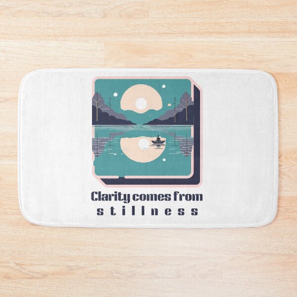Item preview, Copy of clarity comes from stillness designed and sold by ZenAuraBoutique.