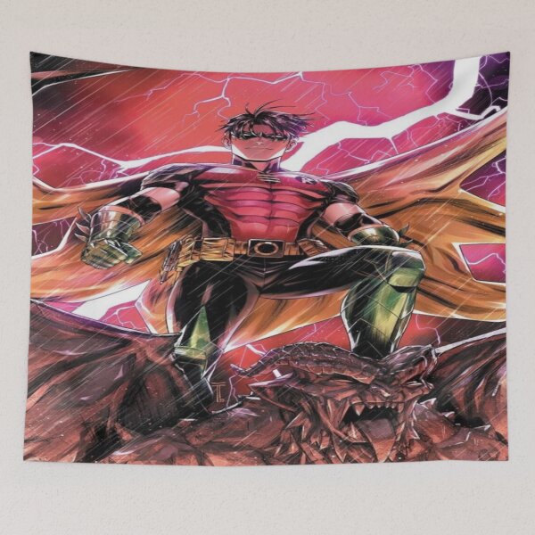 Item preview, Young hero in action - Exclusive design designed and sold by MosaicMagic.