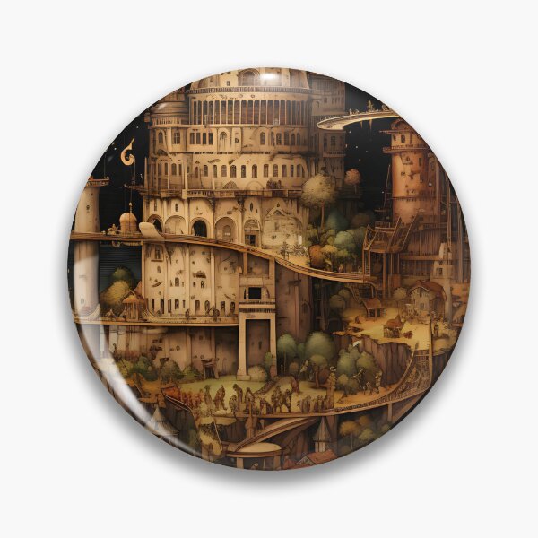 Item preview, Medieval - The Wizards Tower designed and sold by KootenayDesigns.