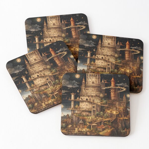 Item preview, Medieval - The Wizards Tower designed and sold by KootenayDesigns.