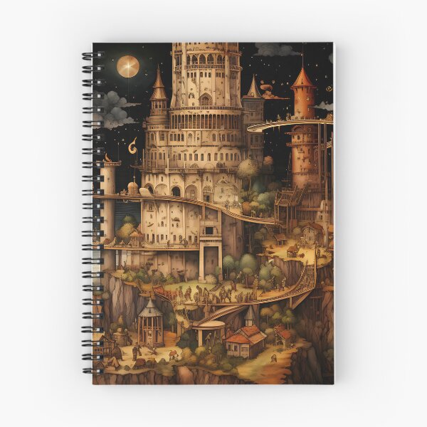 Item preview, Medieval - The Wizards Tower designed and sold by KootenayDesigns.