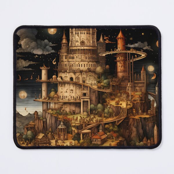 Item preview, Medieval - The Wizards Tower designed and sold by KootenayDesigns.