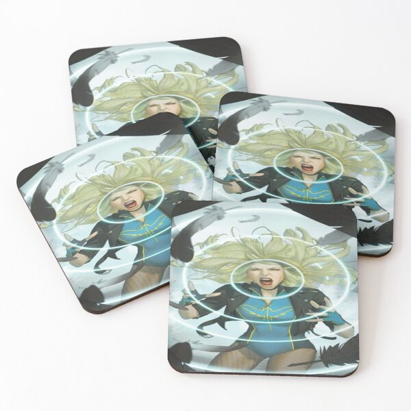 Item preview, Blonde Haired Heroine in Action - Exclusive Design designed and sold by MosaicMagic.