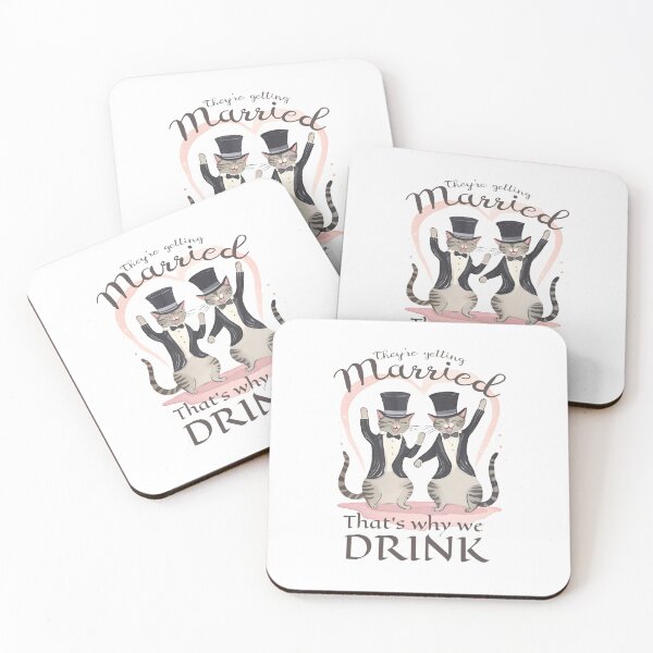Item preview, That's Why We Drink - MM - They're Getting Married designed and sold by FelemFelicis.