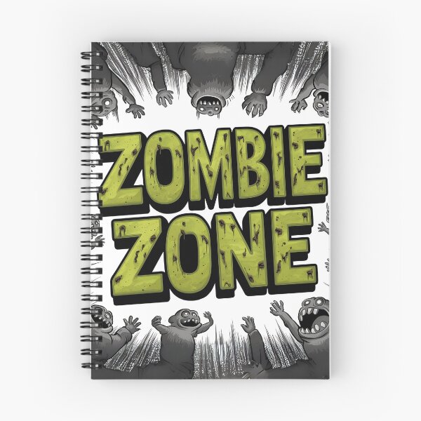 Item preview, Halloween Zombie Zone Tee designed and sold by WitMeme.