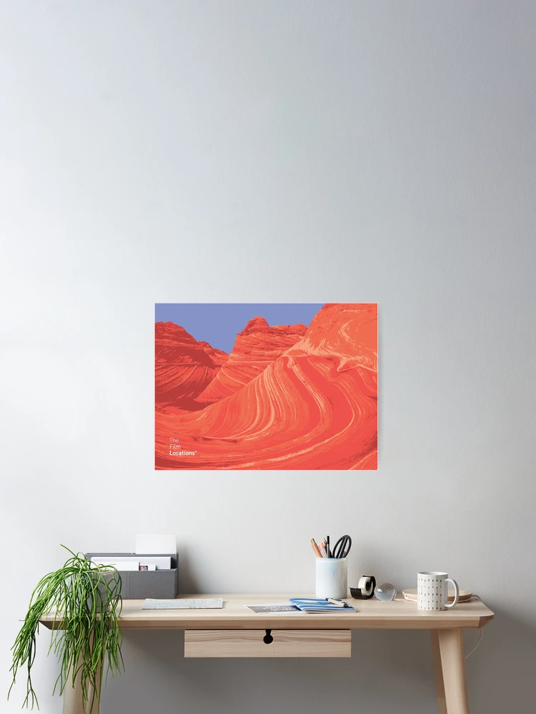 Thumbnail 2 of 3, Poster, Pink Rocks designed and sold by doubleblindlabs.
