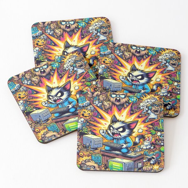 Item preview, Pixel Fury designed and sold by Imaginarium of Chaos falcon88 .