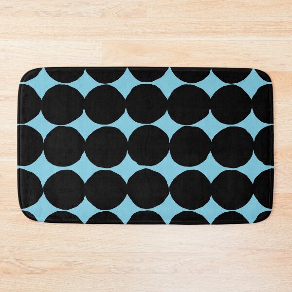Item preview, Black skyblue Hand Drawing Circular Pattern designed and sold by joymikim.
